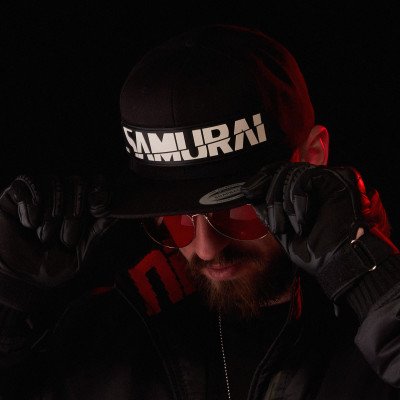 Бейсболка с прямым козырьком "SAMURAI"